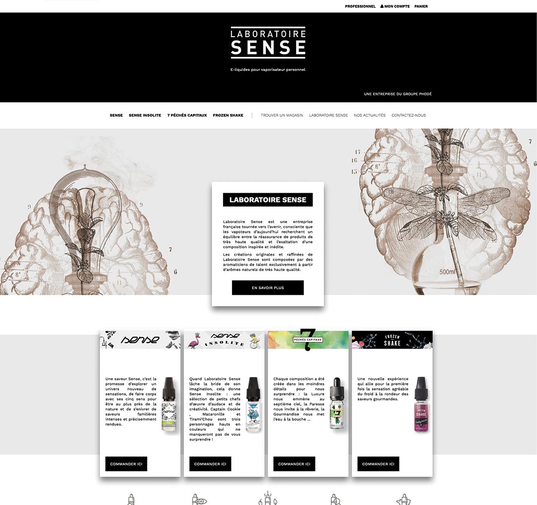 Laboratoire Sense Desktop